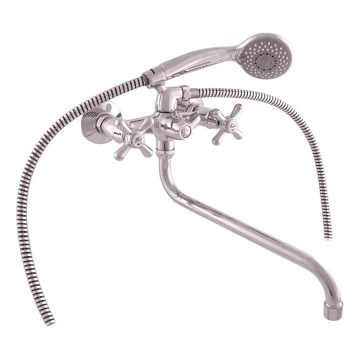 RAV Slezák MK153.5/1 - Vannas komplekts ar jaucējkrānu MORAVA, spīdīgs hroms