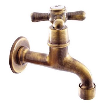RAV Slezák MK193SM - izlietnes jaucējkrāns MORAVA RETRO 11,8 cm antīka misiņa