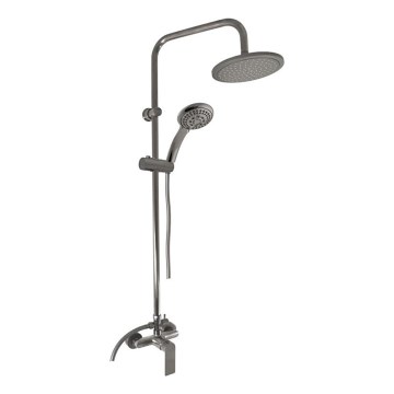 RAV Slezák NL182.5/7-1MGK - Dušas komplekts ar NIL jaucējkrānu, sukāta pelēka