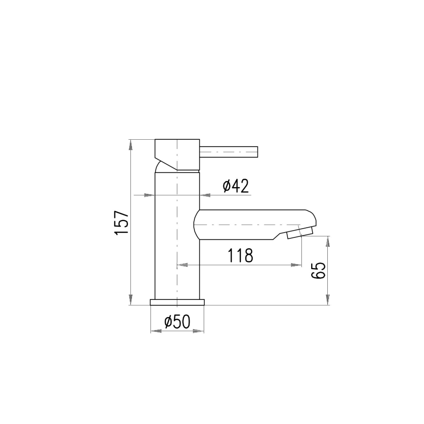 RAV Slezák SE426.0 - Izlietnes jaucējkrāns JUNIOR 15,7 cm sarkans/zils/zaļš