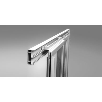 Ravak 00VG01R211 - Trīsdaļīgas dušas durvis SUPERNOVA 120x198 cm baltas