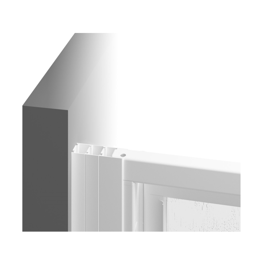 Ravak 00VG01R211 - Trīsdaļīgas dušas durvis SUPERNOVA 120x198 cm baltas