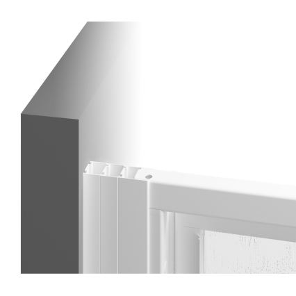 Ravak 940701R211 - Fiksēta dušas siena SUPERNOVA 90x198 cm balta