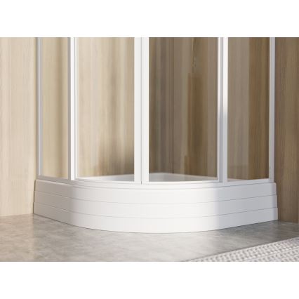 Ravak A204001120 - Kvadranta dušas paliktnis RONDA 80x80 cm, balts