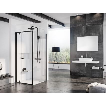 Ravak B8F0000060 - Salokāms dušas sēdeklis OVO, melns