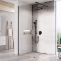 Ravak GW9WA030SZ1 - WALK-IN dušas stūris 100x200 cm melns