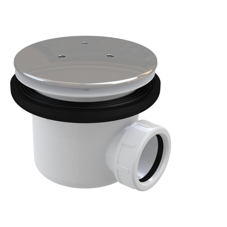 Ravak X01309 - dušas paliktnim paredzēts sifons, diam. 11,6 cm, spīdīgs hroms