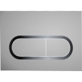Ravak X01454 - Skalošanas poga CHROME 24,7x16,5 cm matēts hroms