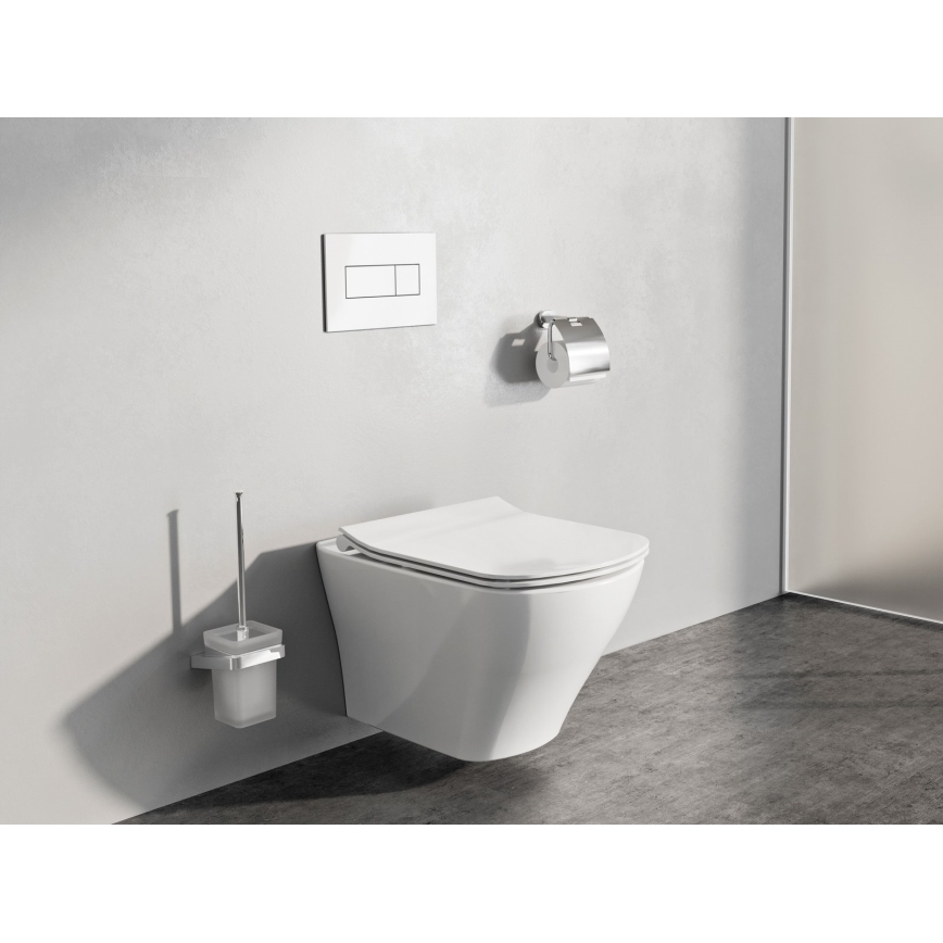 Ravak X01457 - UNI skalošanas poga 24,7x16,5 cm balta