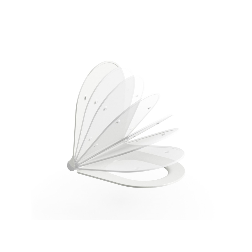 Ravak X01535 - Karājamais tualetes pods bez apmales UNI keramika/balta