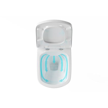 Ravak X01672 - Tualetes sēdeklis SoftClose CLASSIC balts