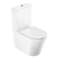 Ravak X01872 - WC komplekts bez apmales ar SoftClose sēdekli ELEGANT keramika/balta