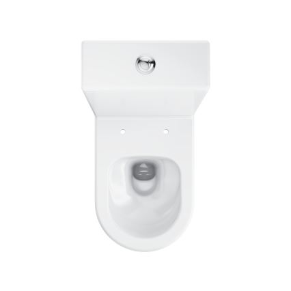 Ravak X01872 - WC komplekts bez apmales ar SoftClose sēdekli ELEGANT keramika/balta