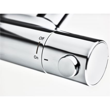 Ravak X070116 - Termostatiskais dušas jaucējkrāns PURI, spīdīgs hroms