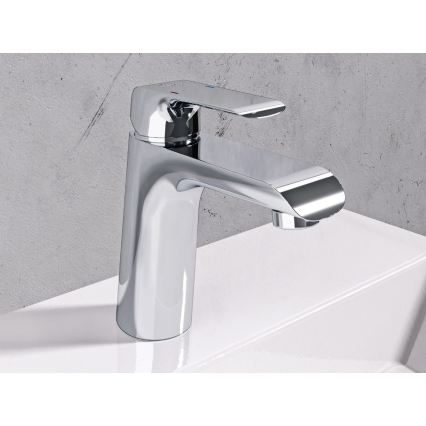 Ravak X070118 - izlietnes jaucējkrāns FLAT 15,1 cm spīdīgs hroms