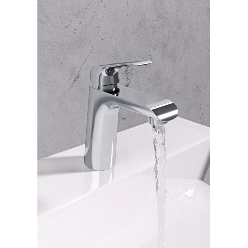 Ravak X070118 - izlietnes jaucējkrāns FLAT 15,1 cm spīdīgs hroms