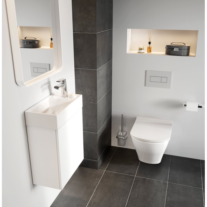Ravak X070118 - izlietnes jaucējkrāns FLAT 15,1 cm spīdīgs hroms