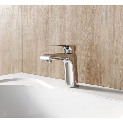 Ravak X070118 - izlietnes jaucējkrāns FLAT 15,1 cm spīdīgs hroms
