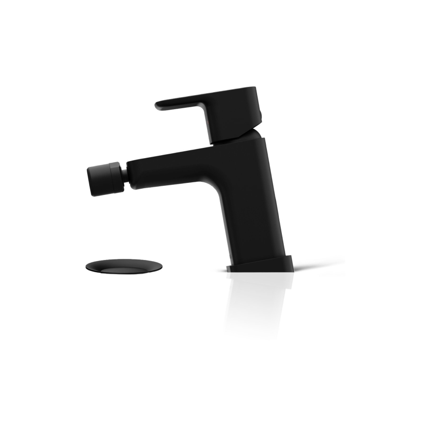 Ravak X070155 - bidē jaucējkrāns ar izplūdes vāciņu FREE, melns