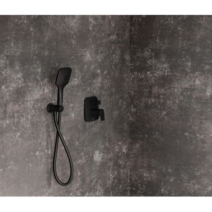 Ravak X070156 - Dušas jaucējkrāns FREE iebūvei, melns