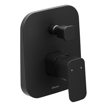 Ravak X070158 - Dušas jaucējkrāns FREE iebūvēšanai, melns