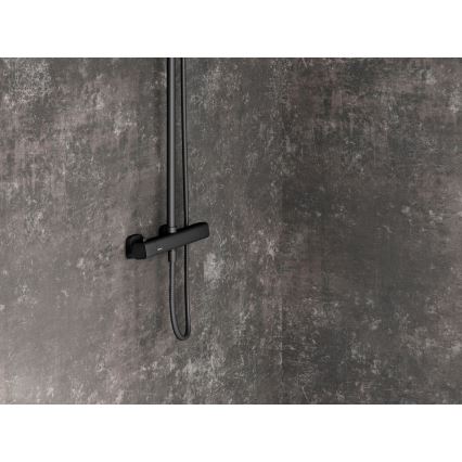 Ravak X070160 - dušas komplekts ar termostatisku jaucējkrānu FREE, melns