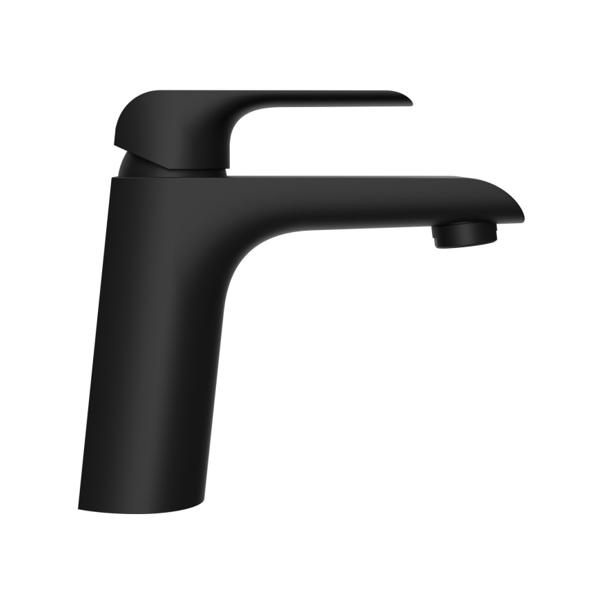 Ravak X070173 - Izlietnes jaucējkrāns FLAT 15,1 cm matēts melns