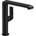 Ravak X070174 - Izlietnes/virtuves jaucējkrāns FLAT 26,2 cm matēts melns