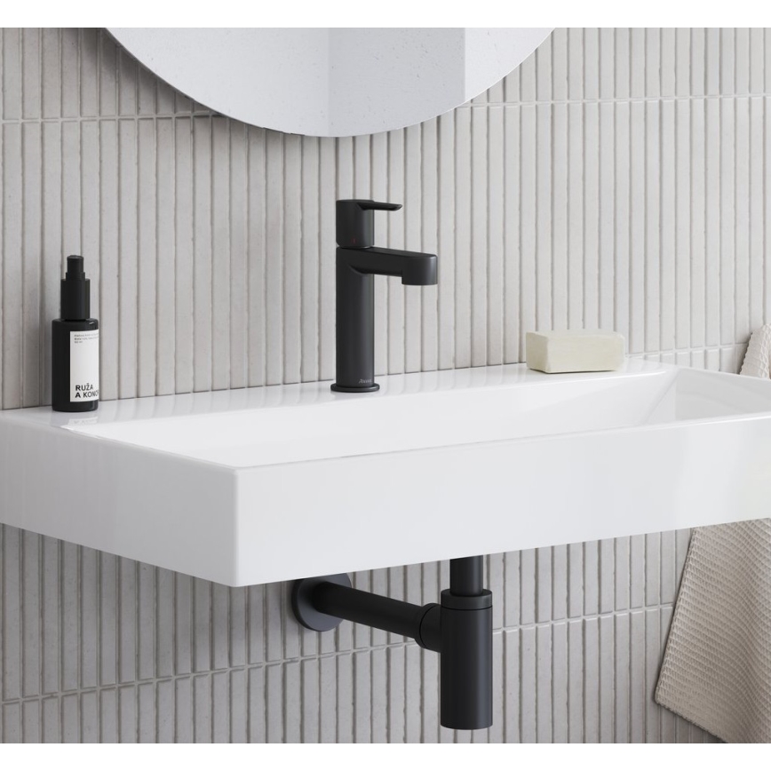 Ravak X070181 - Izlietnes jaucējkrāns PURI 19,1 cm melns