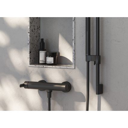 Ravak X070187 - Dušas jaucējkrāns PURI melns