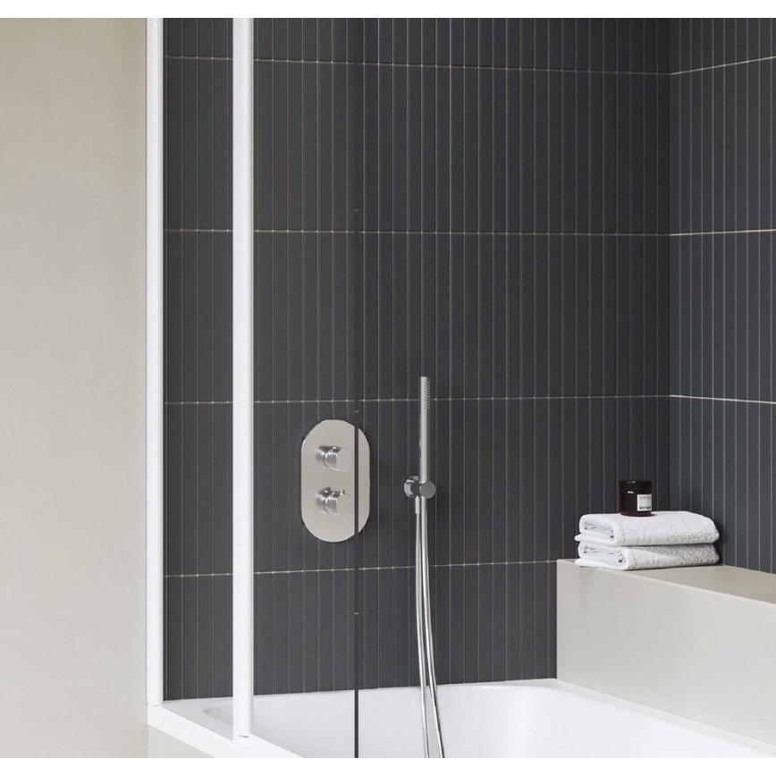 Ravak X070457 - termostatisks dušas jaucējkrāns iebūvei CHROME spīdīgs hroms