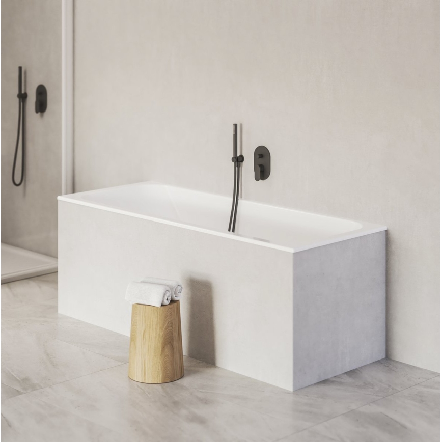 Ravak X070466 - Dušas jaucējkrāns slēptai uzstādīšanai CHROME melns