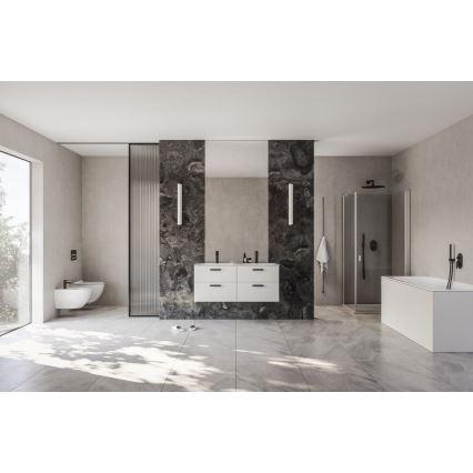 Ravak X070466 - Dušas jaucējkrāns slēptai uzstādīšanai CHROME melns