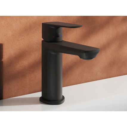 Ravak X070476 - Izlietnes jaucējkrāns LIFE 16 cm melns