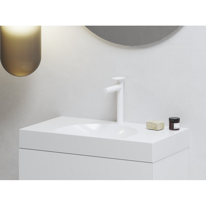 Ravak X070566 - Izlietnes jaucējkrāns SPRING 25,4 cm balts