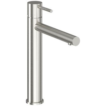 Ravak X070645 - izlietnes jaucējkrāns NOX, 28 cm, sukāta nerūsējošā tērauda apdare