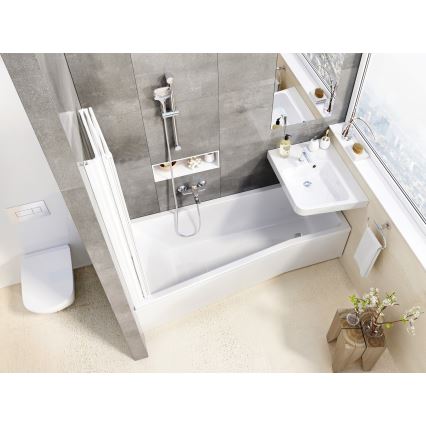 Ravak X07P012 - Dušas stienis 66,5 cm spīdīgs hroms