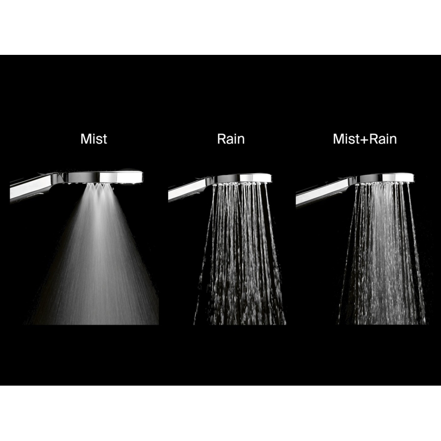 Ravak X07P233 - Rokas duša ar pogu FLAT, spīdīgs hroms