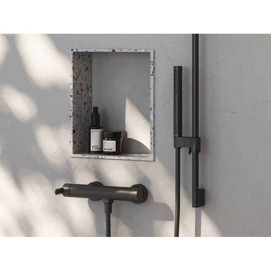 Ravak X07P573 - Rokas duša AIR melna