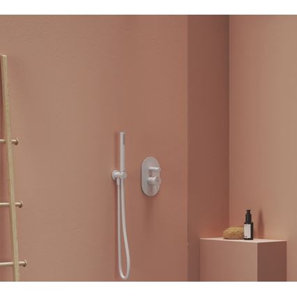 Ravak X07P682 - Matēta balta rokas duša