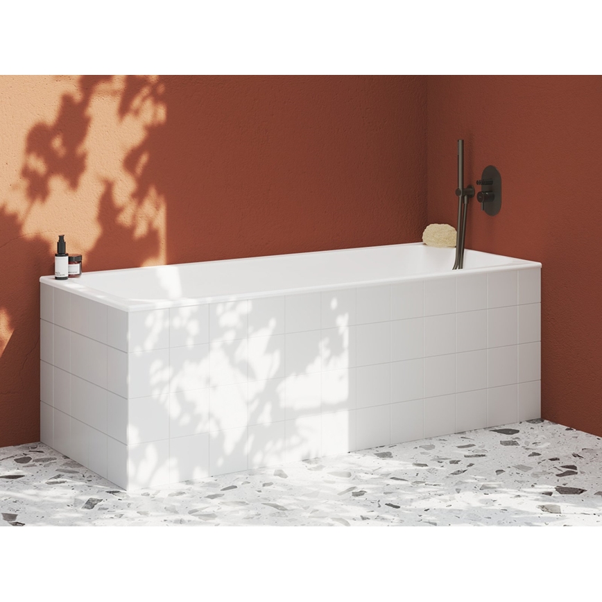 Ravak X07P694 - rokas duša, birstēts grafīts