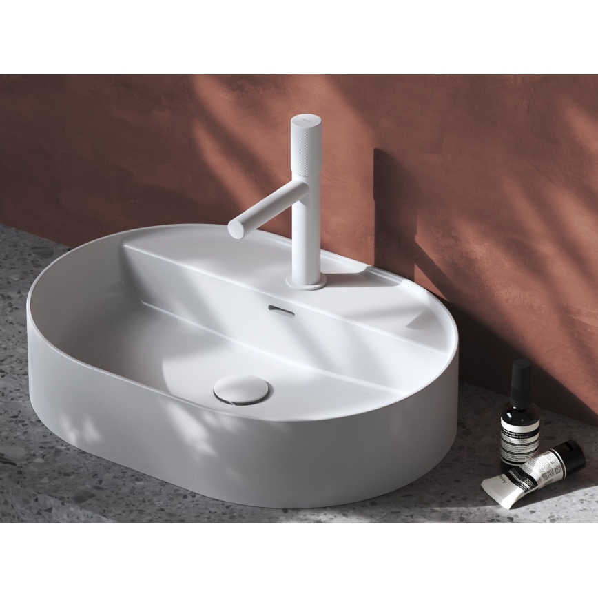 Ravak XJX01155003 - Uz virsmas uzstādāma izlietne CERAMIC SLIM 55x40 cm keramika/balta