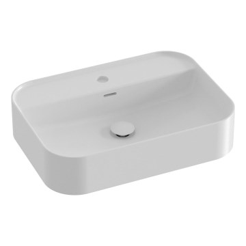 Ravak XJX01155005 - Virsmas uzliekama izlietne CERAMIC SLIM 55x40 cm keramika/balta