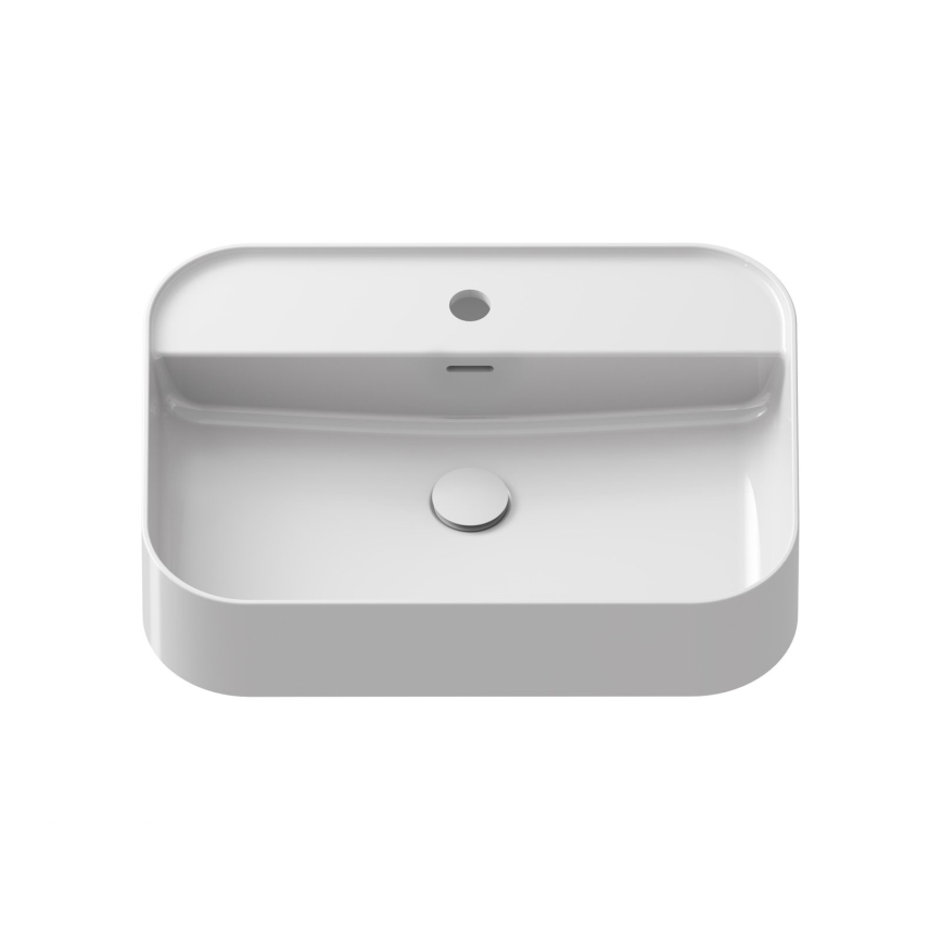 Ravak XJX01155005 - Virsmas uzliekama izlietne CERAMIC SLIM 55x40 cm keramika/balta