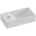 Ravak XJXL1240000 - Karājamā izlietne VEDA 40,8x22,2 cm keramika/balta