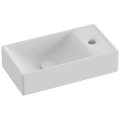 Ravak XJXP1240000 - Piekaramā izlietne VEDA 40,8x22,2 cm keramika/balta