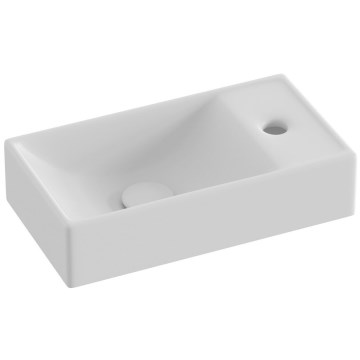 Ravak XJXP1240000 - Piekaramā izlietne VEDA 40,8x22,2 cm keramika/balta