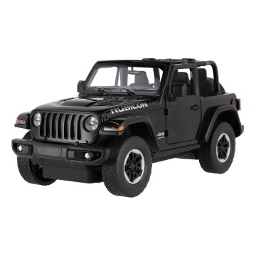 RC tālvadības automašīna Jeep Wrangler Rubicon RASTAR 5xAA + 2xAA melna