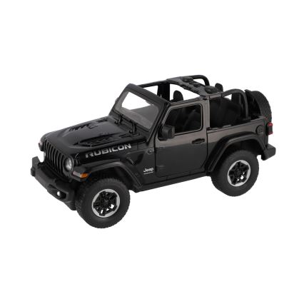 RC tālvadības automašīna Jeep Wrangler Rubicon RASTAR 5xAA + 2xAA melna