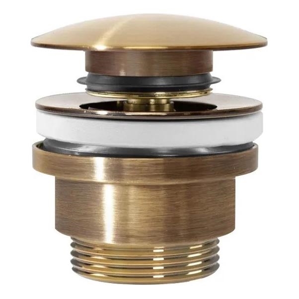 REA-A8110 - CLICK-CLACK izlietnes aizbāznis Ø 6,4 cm, zelta